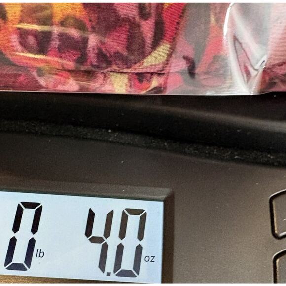 Miraclesuit‎ Womens Large Coverup V Neck Colorful Pink Purple Sheer Resort - Picture 11 of 11